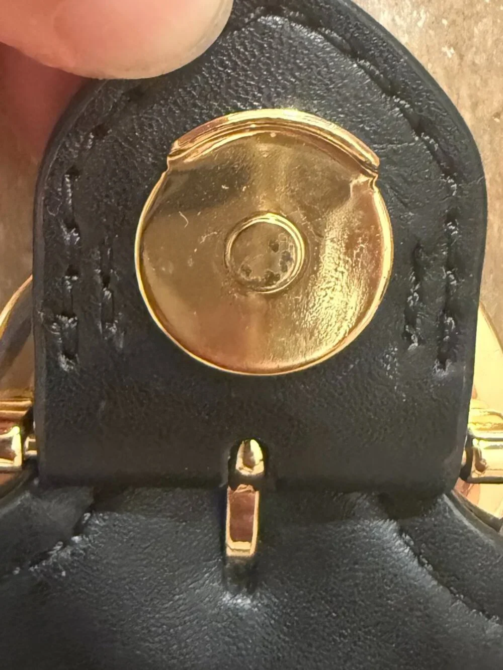 Michael Kors Wanda Crossbody Bag Black Pebbled Leather Structured Chain Strap